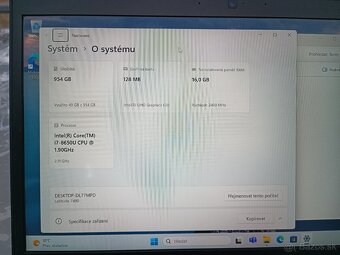 Notebook Dell 7490 / i7-8650U / 16GB RAM / 1TB SSD NVMe - 2