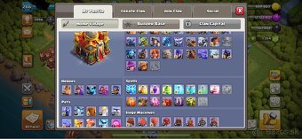 Predám Clash of Clans účet – TH15, level 266, veľmi silný - 2
