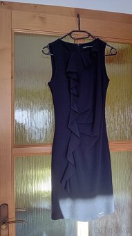 Čierne elegantné šaty - 2
