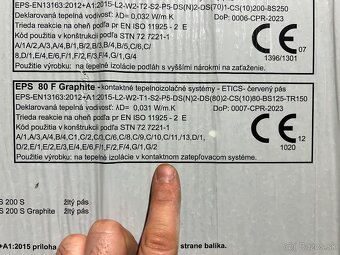 150mm polystyrén EPS 80F graphite - 2