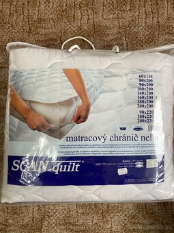 Paplón, matracový chrániť, vankúš - 2