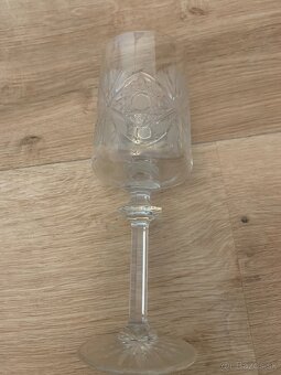 Krištáľové poháre na víno - 2