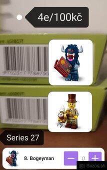 Lego minifigures series 27 nové neotvorené - 2