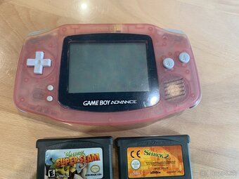 Nintendo Gameboy Advance + 2 hry - 2