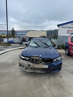 BMW 318d 110 kW, 2021 – PO NEHODE, MOTOR OK - 2