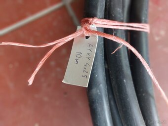 Predám 10m kábel AYKY 4x25 - 2