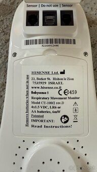 Monitor dychu Hisense Babysense 5 - 2