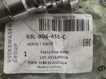 Vw 2,0 tdi cr evo ventil vacky - 2