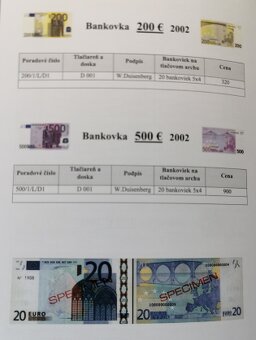 Katalóg bankoviek EÚ 2022 - 2
