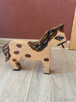 Drevený javorový konik - 2