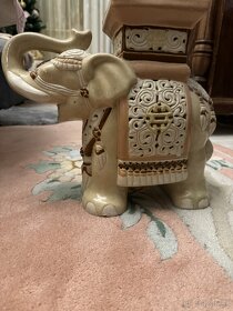 keramický slon - 2