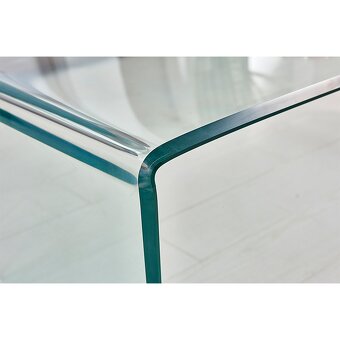 Konferencny stol skleneny 120x42cm - 2