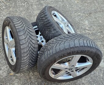 HLINÍKOVÉ DISKY ALUTEC 5x112 R16 S PNEU 205/60 R16 XL - 2
