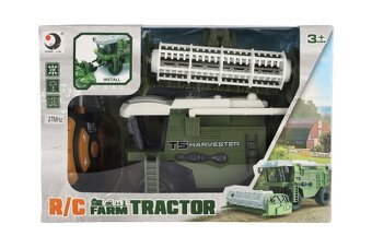 Kombajn RC plast 22cm 27MHz na batérie so svetlom - 2