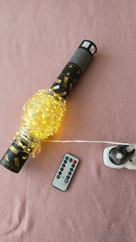 LED svetelná reťaz 120M 1200 LED teplá biela s ovládaním - 2