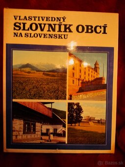 Vlastivedný slovník obcí na Slovensku (3 zväzky) (1977-1978) - 2