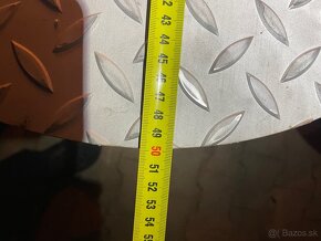 Protišmykový plech. Kruh nerez priemer 500 mm, hrubka 4+1 mm - 2
