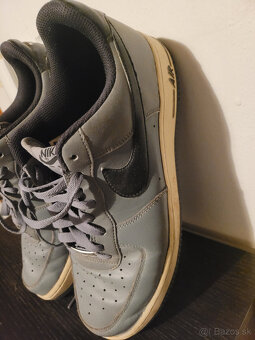 predám tenisky topánky nike jordan air force sivé v. 44-45 - 2