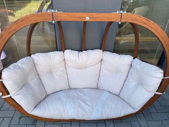 Predám závesnú hojdačku dvojkreslo - 2