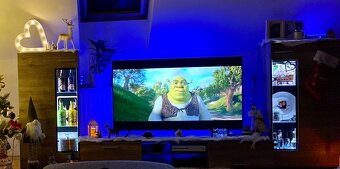 Obývacia stena s LED - 2