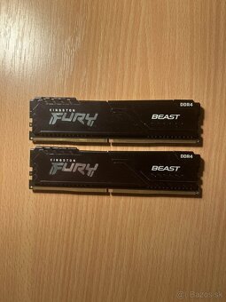 Kingston FURY Beast 16 GB (2×8 GB) DDR4 3200 MHz – TOP stav - 2