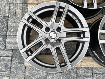 Disky DEZENT, grafitová šedá, R16, 6,5x16, 4x100, ET40 - 2