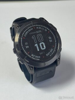 Garmin Fenix 7x Pro Solar nenosené - 2