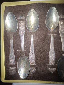 Strieborné lyžičky - 2