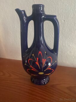 Ručne malovana keramická vaza - 2