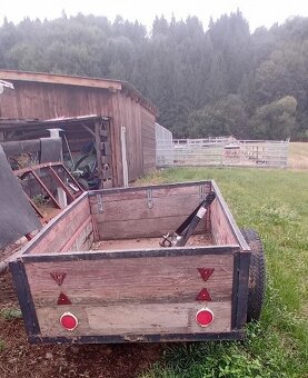 Vlečka za malotraktor - 2