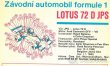 Papierový model F1 Lotus 72D JPS z ABC 1:24 - 2
