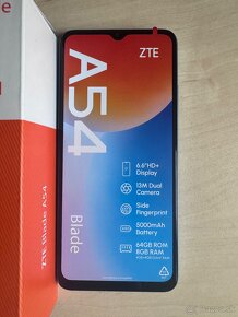 novy dotykovy zte a54 s vykonnou bateriou - 2