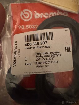 4D0615507 - Sada tesnení brembo brzdy - 2