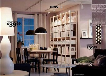 Ikea Brasa velka cierna zavesna lampa - 2