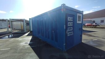 Kancelářský kontejner s WC a kuchyňkou / 6m délky - 2