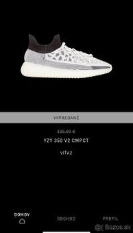 Adidas Yeezy 350 CMPCT Panda 45 1/3 - 2