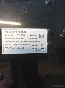 Indukčny varič - 2