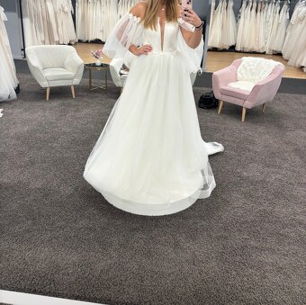 Predám krásne svadobné šaty - 2