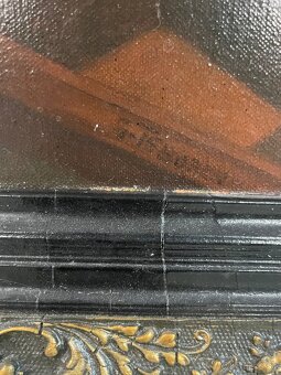 Predám Starý maľovaný obraz - 2