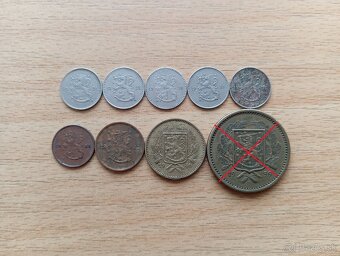 Fínske staré mince - 2