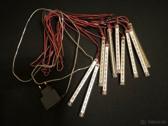 Vianočná reťaz LED meteor, padajúci dážď - 2