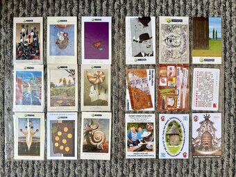 Vreckové kalendáriky rôzne - 72 ks - 2