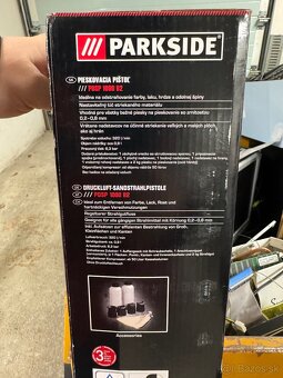 Pieskovacia pištol Parkside PDSP 1000 B2 - 2
