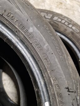 205/60 r16, 2ks, letné - 2