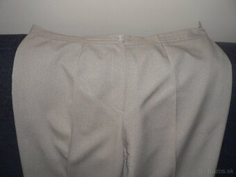 dámske béžové nohavice č.46 - 2