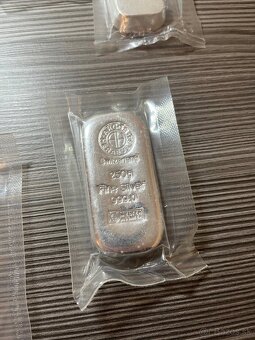 Strieborna tehlicka 250g - 2