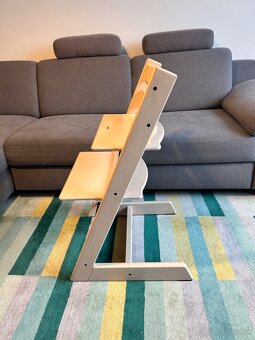 Stokke Tripp Trapp stolička - farba Whitewash - 2