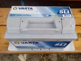 Nova Autobatéria 12V VARTA E11 74Ah 680A - 2