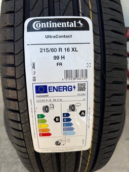 letné pneumatiky 215/60 R16 - 2