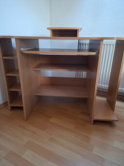 Rohový počítačový stôl - 2